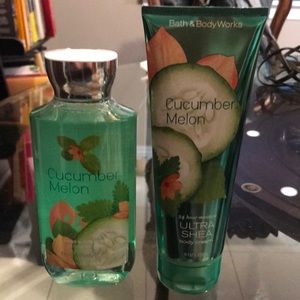 New Bath & Body Works Cucumber Melon Set $25.50